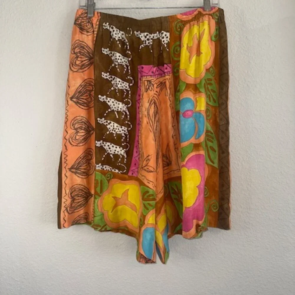 No name vintage shorts with pockets and‎ elastic waistband